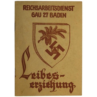 Achievement book for soldier in RAD GAU 27 Baden, unit 5/274. Espenlaub militaria